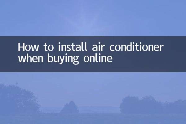 Come installare il condizionatore quando acquisti online