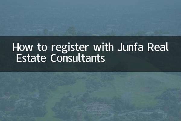 Comment s'inscrire auprès de Junfa Real Estate Consultants