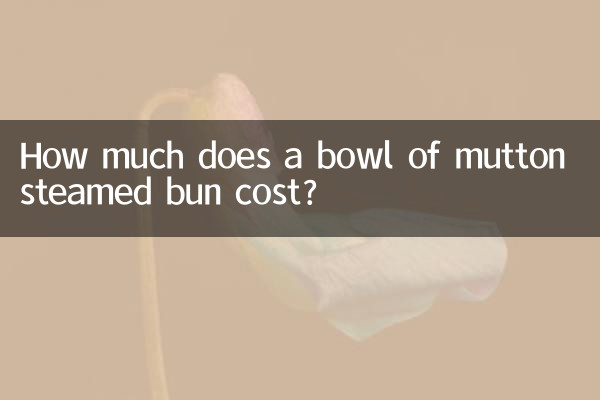 羊肉泡馍多少钱一碗