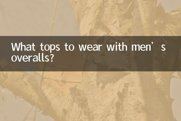 Que tops usar com macacão masculino?