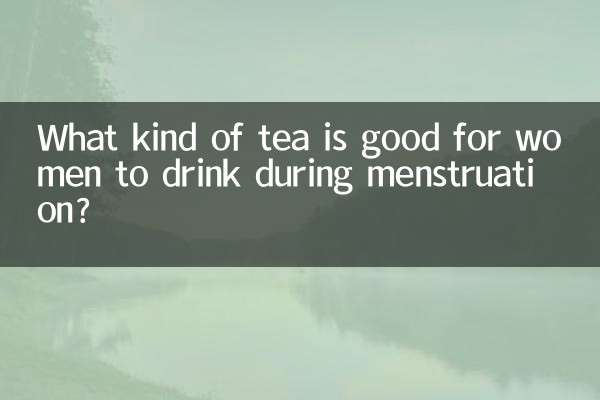What kind of tea is good for women to drink during menstruation?