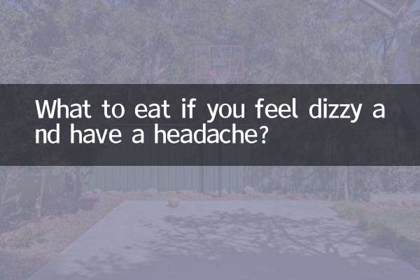Cosa mangiare se hai le vertigini e hai mal di testa?