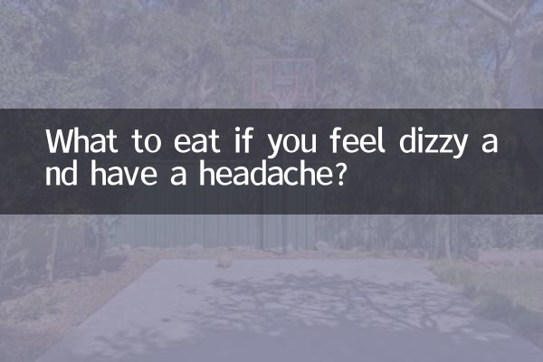 Cosa mangiare se hai le vertigini e hai mal di testa?