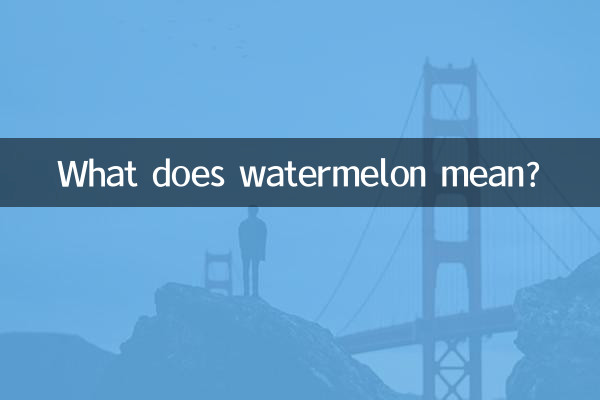 Cosa significa anguria?