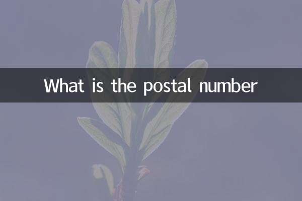 Quel est le numéro postal