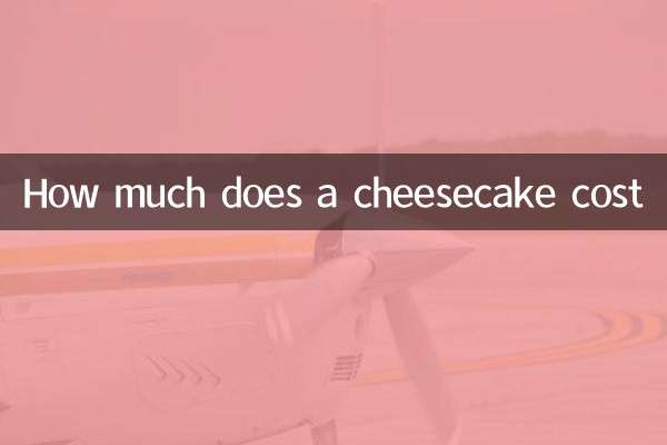 ¿Cuánto cuesta un pastel de queso?