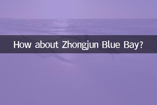 中骏蓝湾怎么样