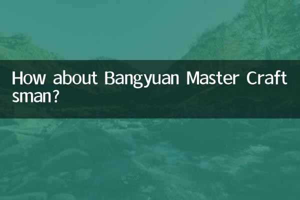 방위안 명장(Bangyuan Master Craftsman)은 어떻습니까?