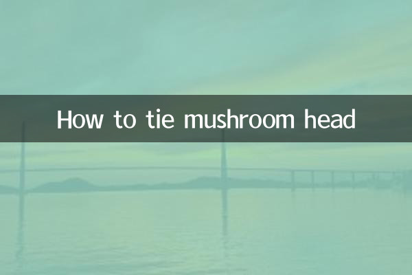 Comment attacher la tête de champignon