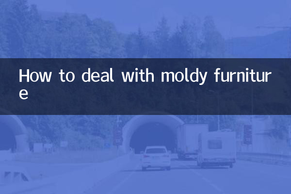 How to deal with moldy furniture