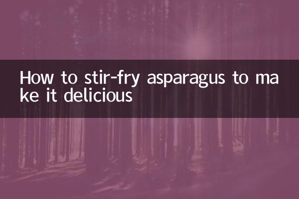 So braten Sie Spargel an, damit er köstlich wird