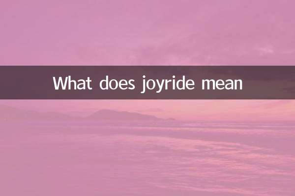 ジョイライドってどういう意味ですか