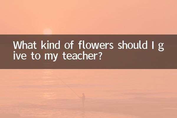 Какие цветы мне подарить учителю?