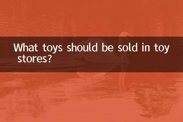 खिलौनों की दुकानों में कौन से खिलौने बेचे जाने चाहिए?
