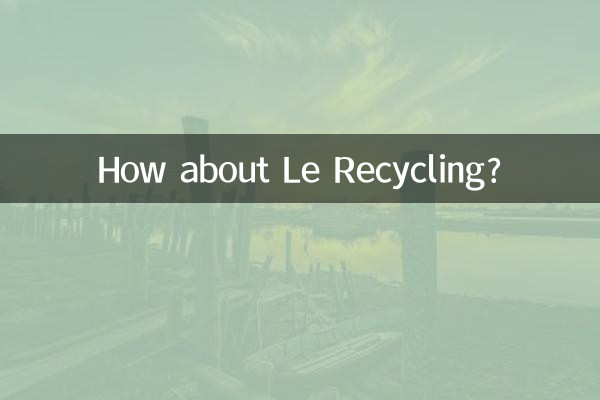 How about Le Recycling?