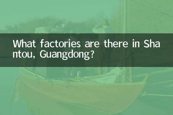 Quali fabbriche ci sono a Shantou, nel Guangdong?