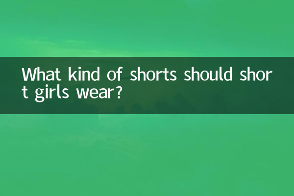 Quel genre de short les filles petites devraient-elles porter ?