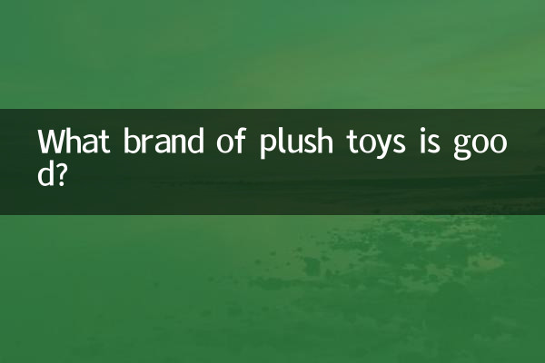 প্লাশ খেলনা কোন ব্র্যান্ড ভাল?