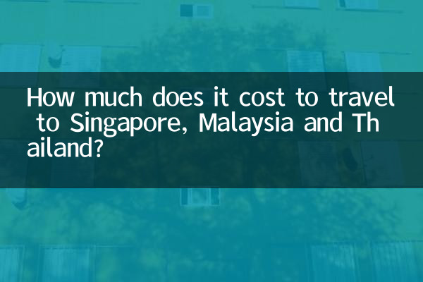 新马泰旅游多少钱