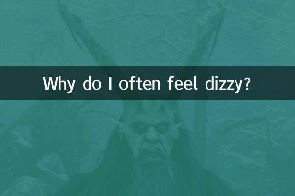 ¿Por qué a menudo me siento mareado?