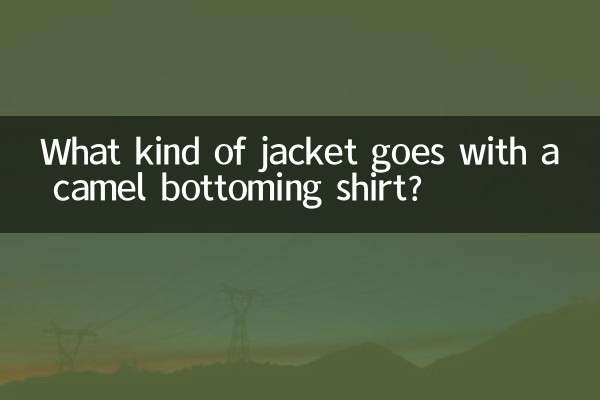 Welche Art von Jacke passt zu einem Kamelhemd?