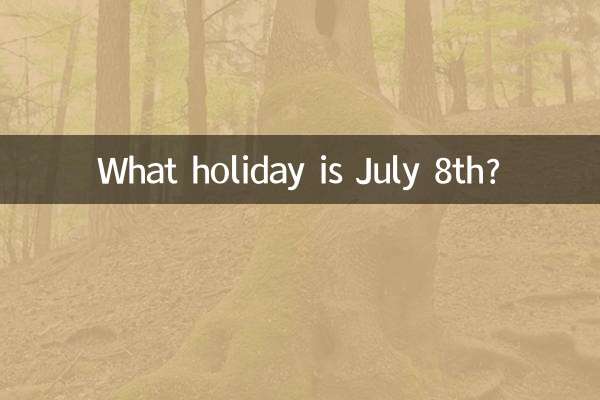 8 ই জুলাই কি ছুটির দিন?