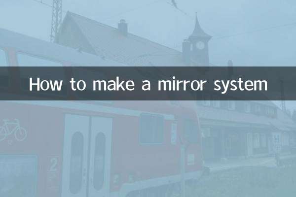 मिरर सिस्टम कैसे बनाये