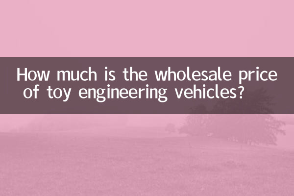 كم هو سعر الجملة للمركبات الهندسية اللعبة؟