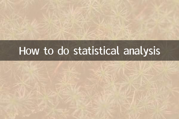 Come fare analisi statistiche