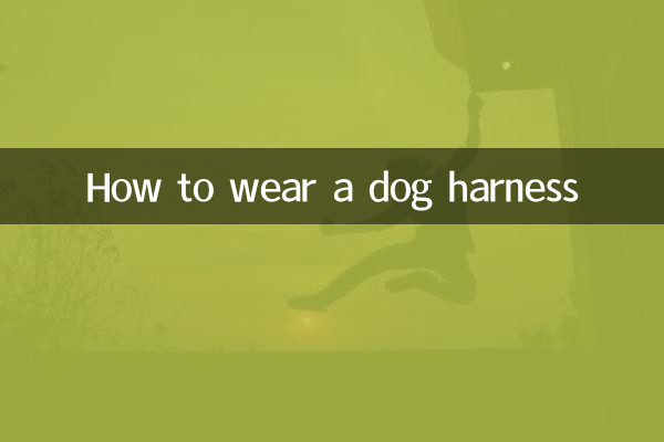 कुत्ते का हार्नेस कैसे पहनें