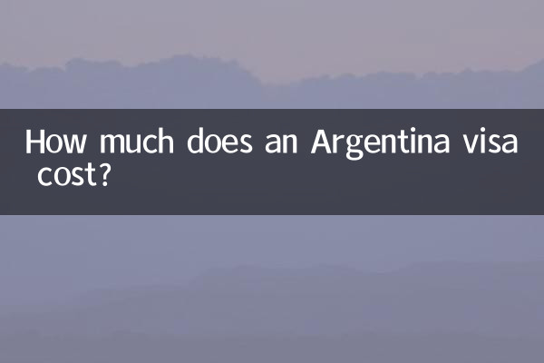 Quanto custa um visto para a Argentina?