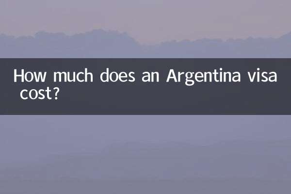 Quanto custa um visto para a Argentina?