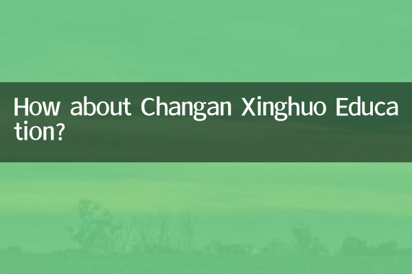 How about Changan Xinghuo Education?