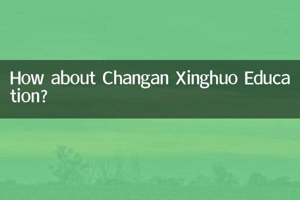 How about Changan Xinghuo Education?