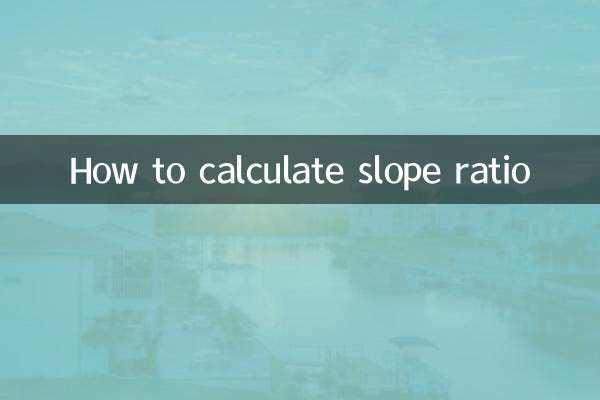 Cómo calcular la relación de pendiente