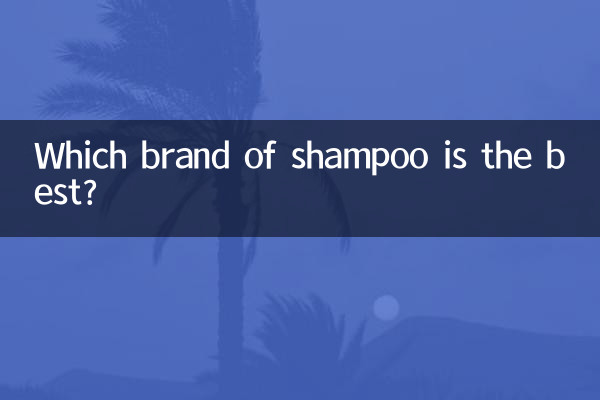 どのブランドのシャンプーが一番いいのでしょうか?