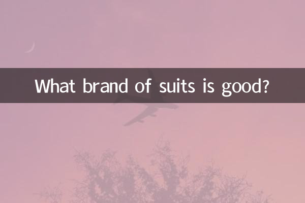 什麼西服牌子好