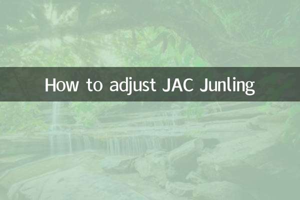 Как настроить JAC Junling
