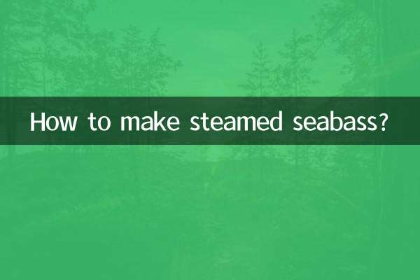 Como fazer robalo cozido no vapor?