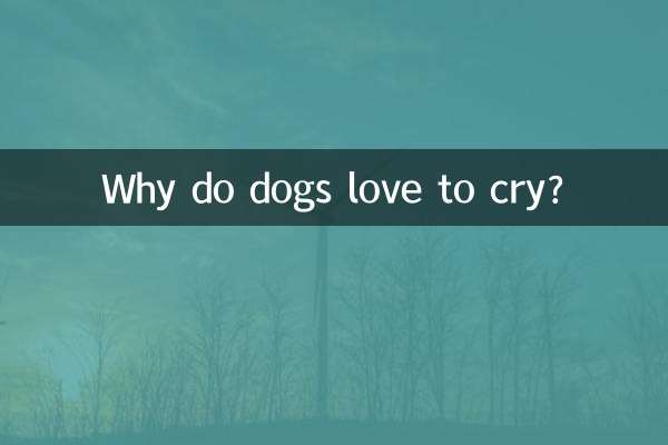 Почему собаки любят плакать?