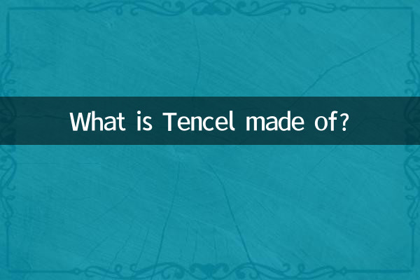 Woraus besteht Tencel?