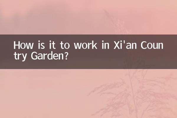 西安碧桂園工作怎麼樣