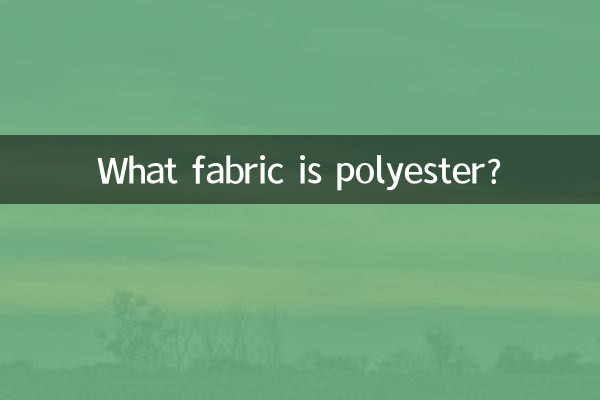 폴리에스터란 어떤 원단인가요?