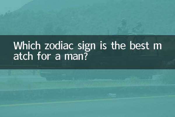 آدمی کے لئے کون سا رقم کا نشان بہترین میچ ہے؟