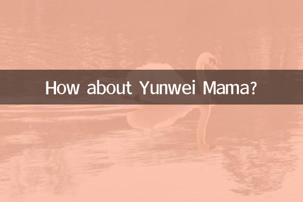 ユンウェイママはどうですか?