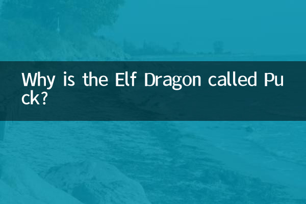 Why is the Elf Dragon called Puck?