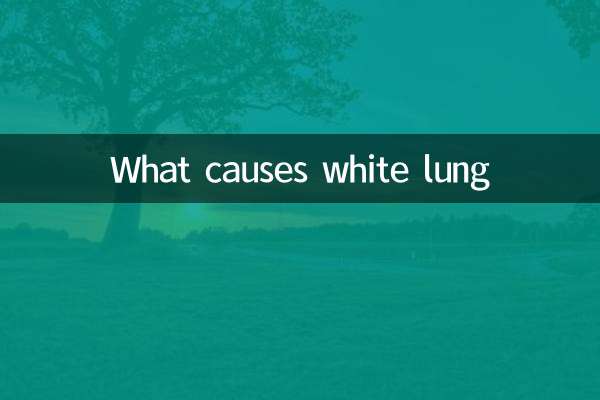 چه چیزی باعث سفیدی ریه می شود