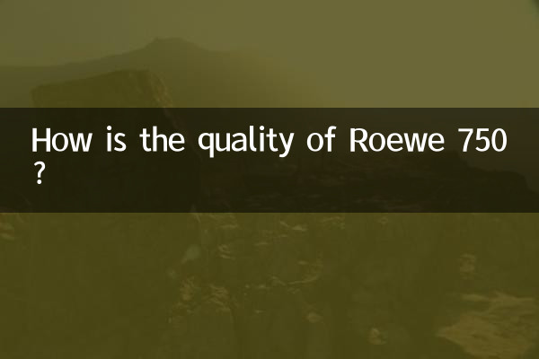 How is the quality of Roewe 750?