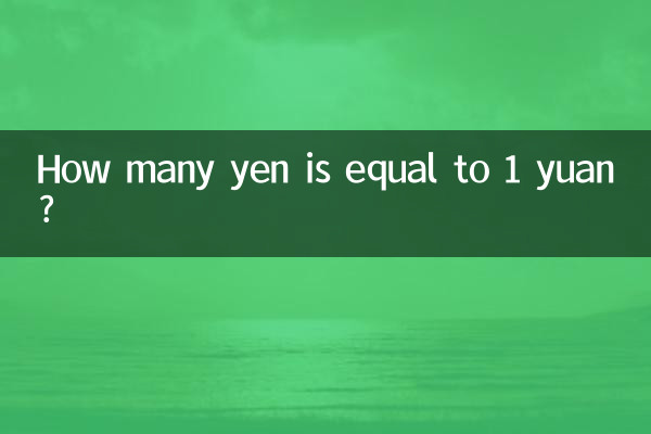 Wie viele Yen entsprechen 1 Yuan?