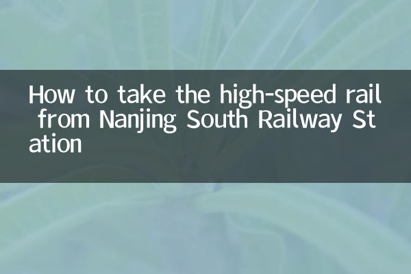 নানজিং সাউথ রেলওয়ে স্টেশন থেকে হাই-স্পিড রেল কিভাবে নেবেন
